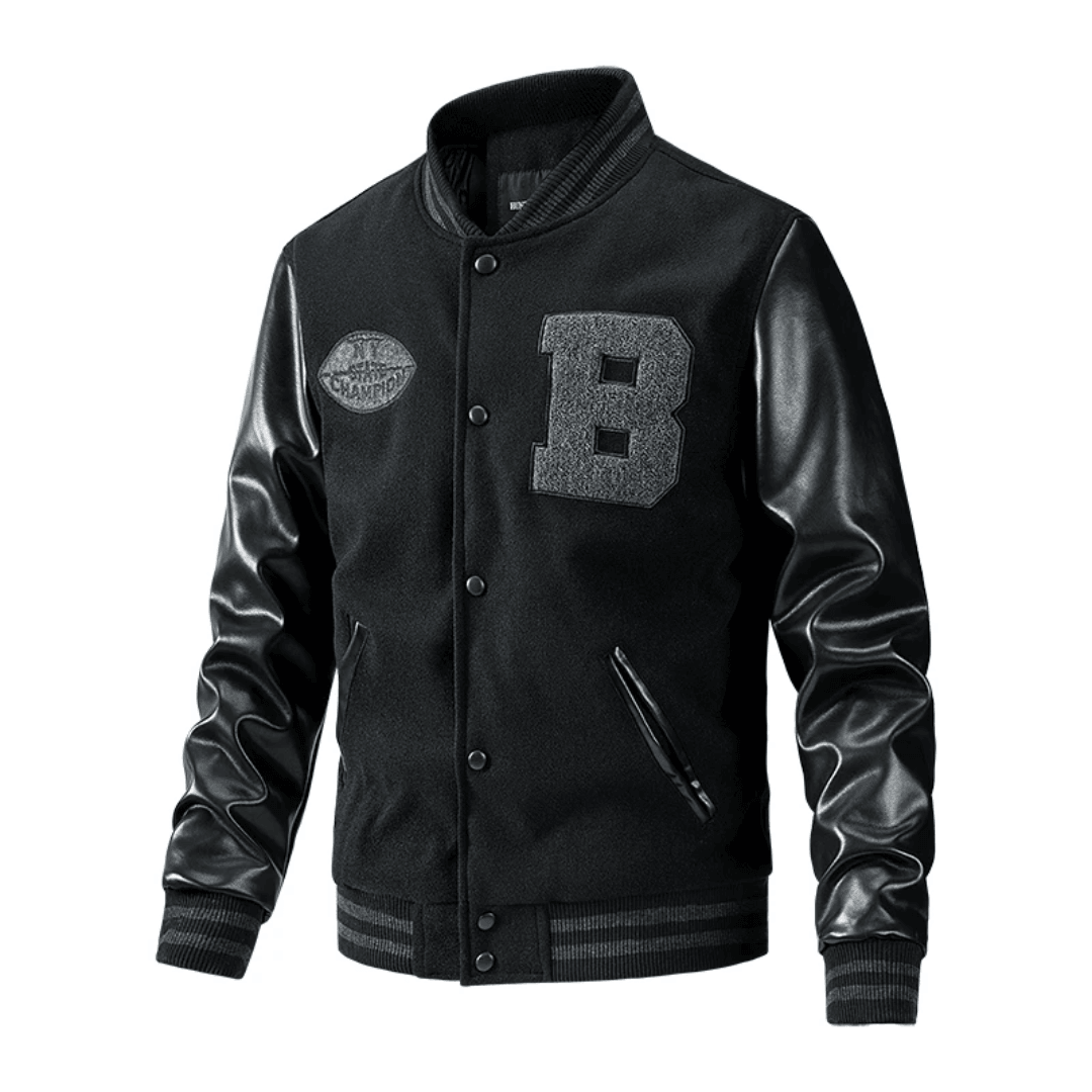 Byron Trendy Baseball Jacket - Trendora