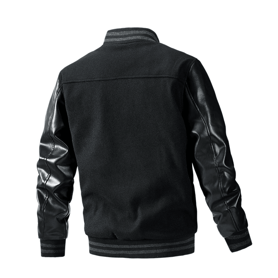 Byron Trendy Baseball Jacket - Trendora