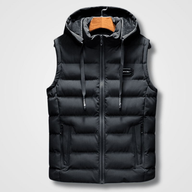 Darwin Bodywarmer met Capuchon - Trendora