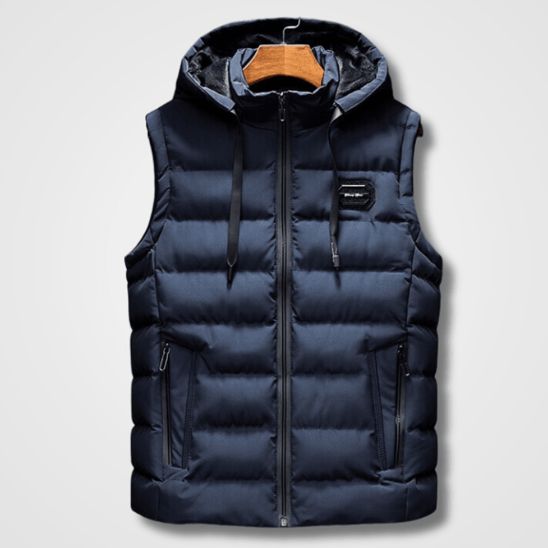 Darwin Bodywarmer met Capuchon - Trendora