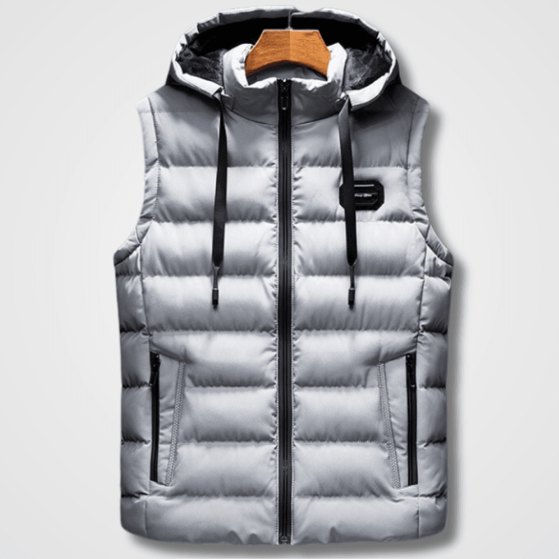 Darwin Bodywarmer met Capuchon - Trendora