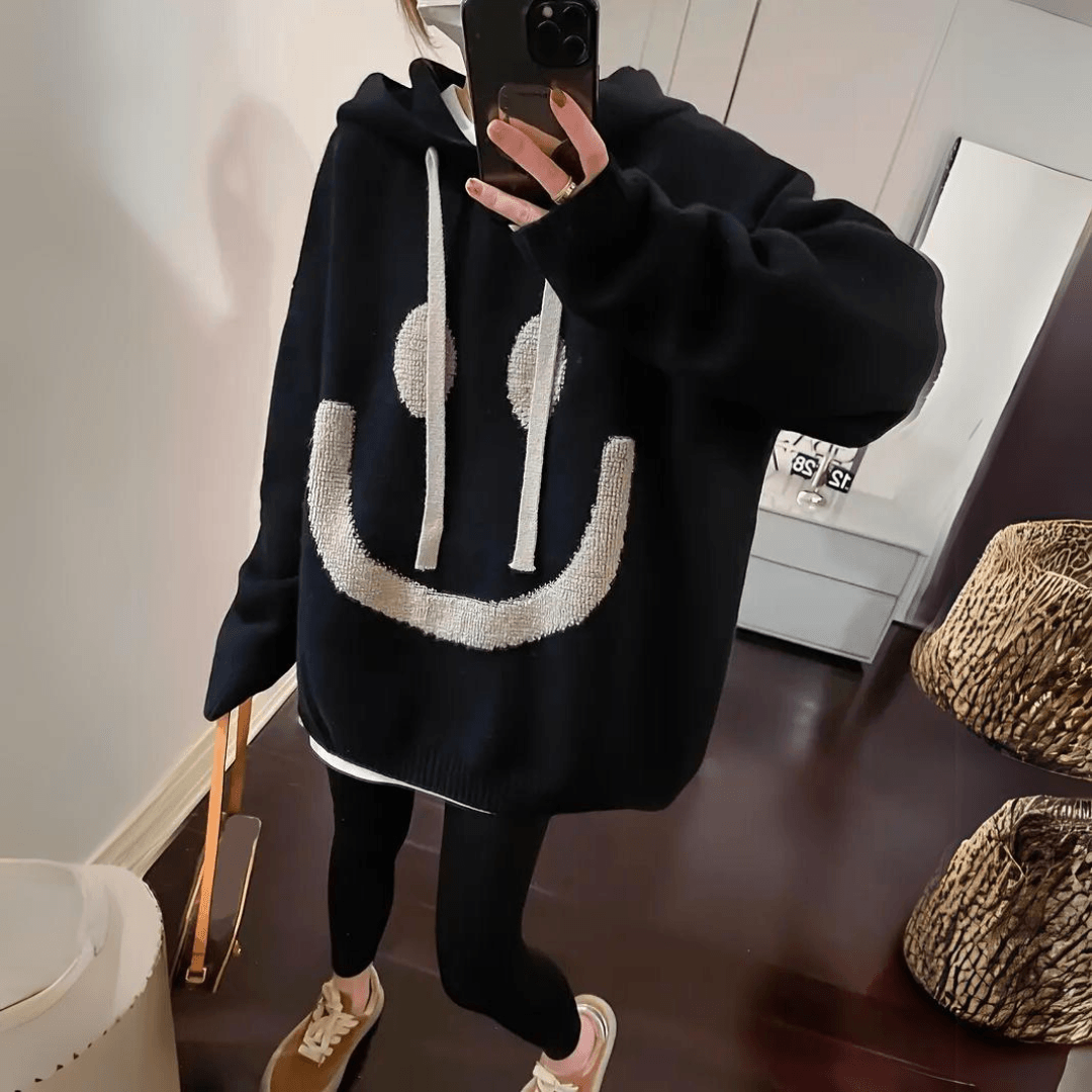 Luxiana Knusse Hoodie - Trendora