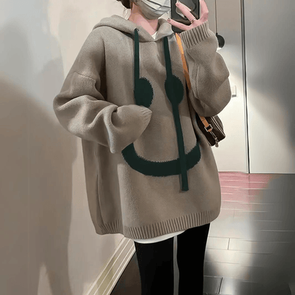 Luxiana Knusse Hoodie - Trendora