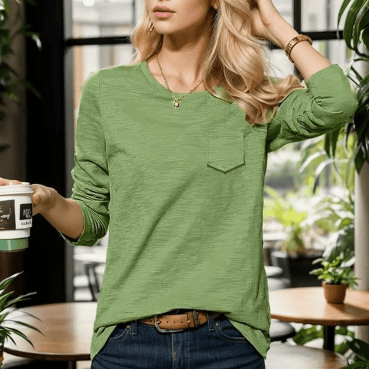 Sara Stijlvolle Sweater met Lange Mouwen - Trendora